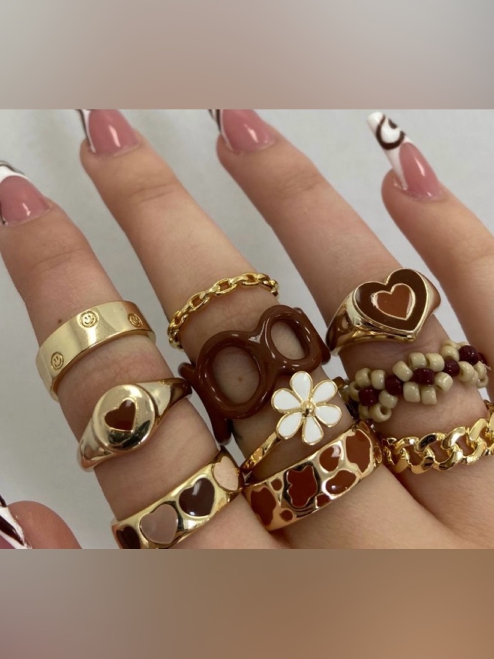 NWT Fashion Stackable Rings (Pack of 12)